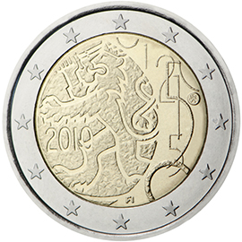 €2 face commémorative €2 face commémorative